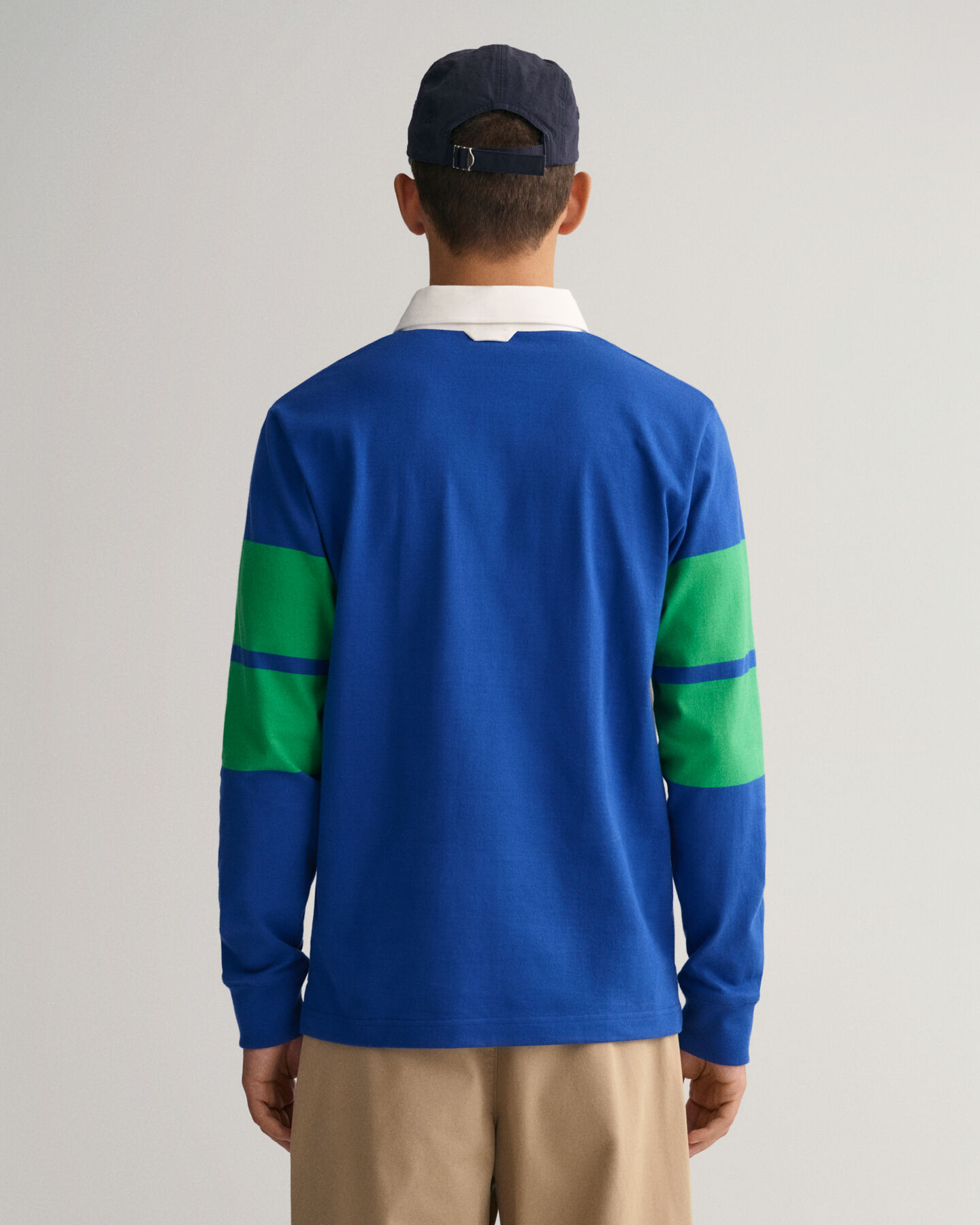 Polo Rugger en colour-block