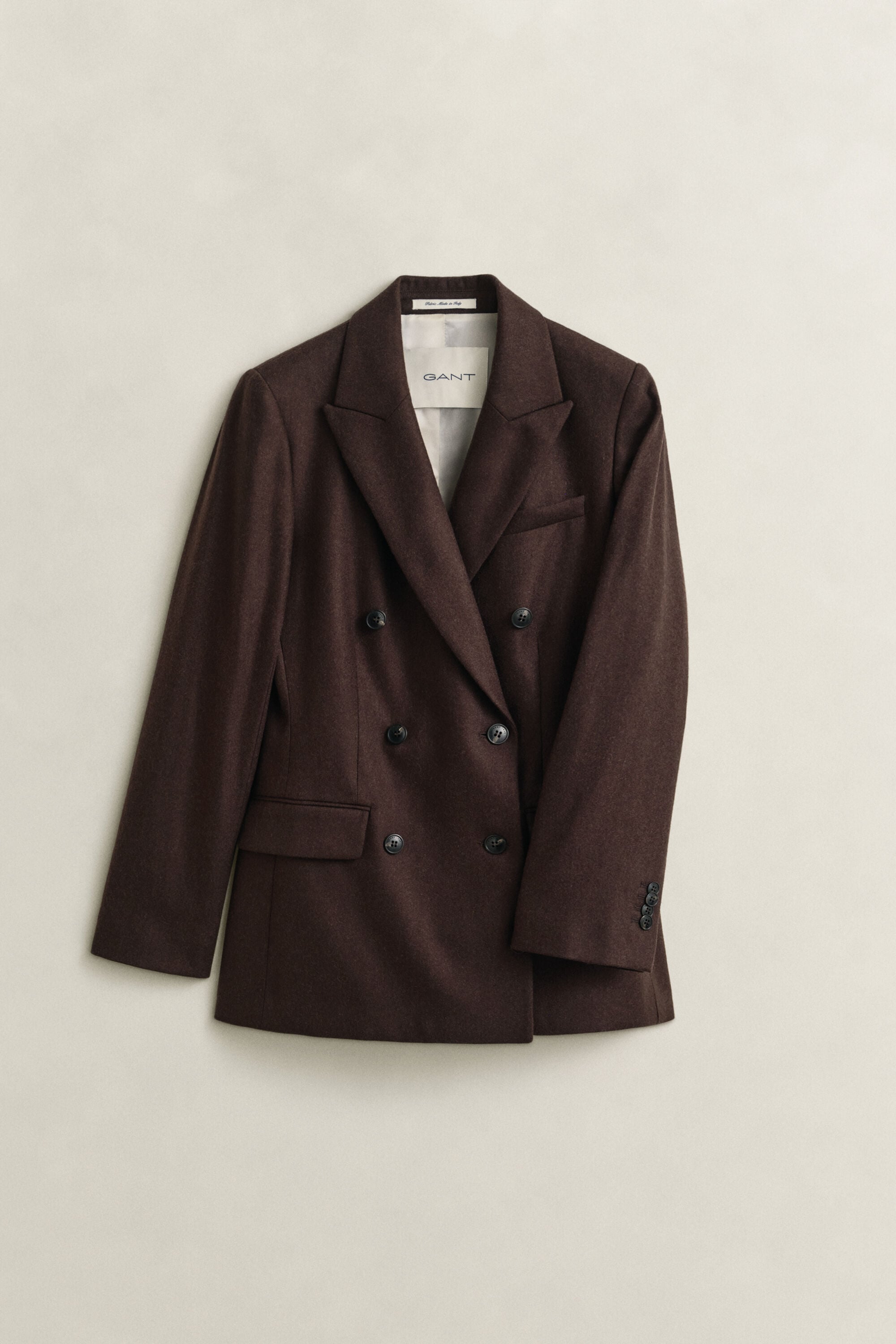 Veste blazer en flanelle