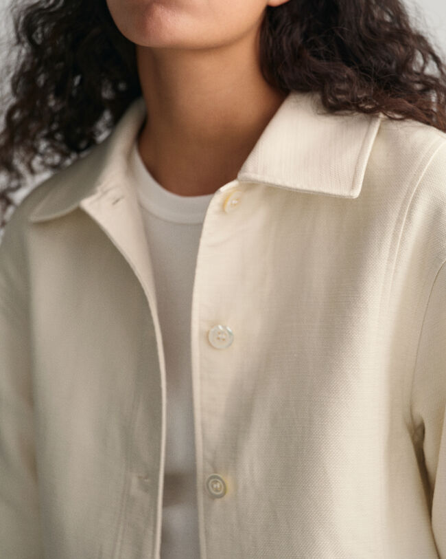 Veste-chemise Textured