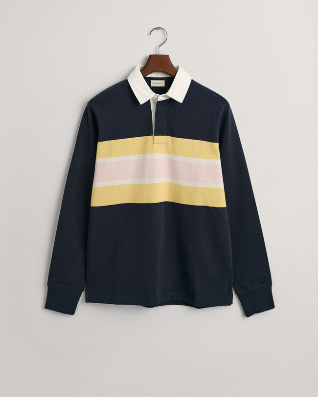 Polo Rugger en colour-block