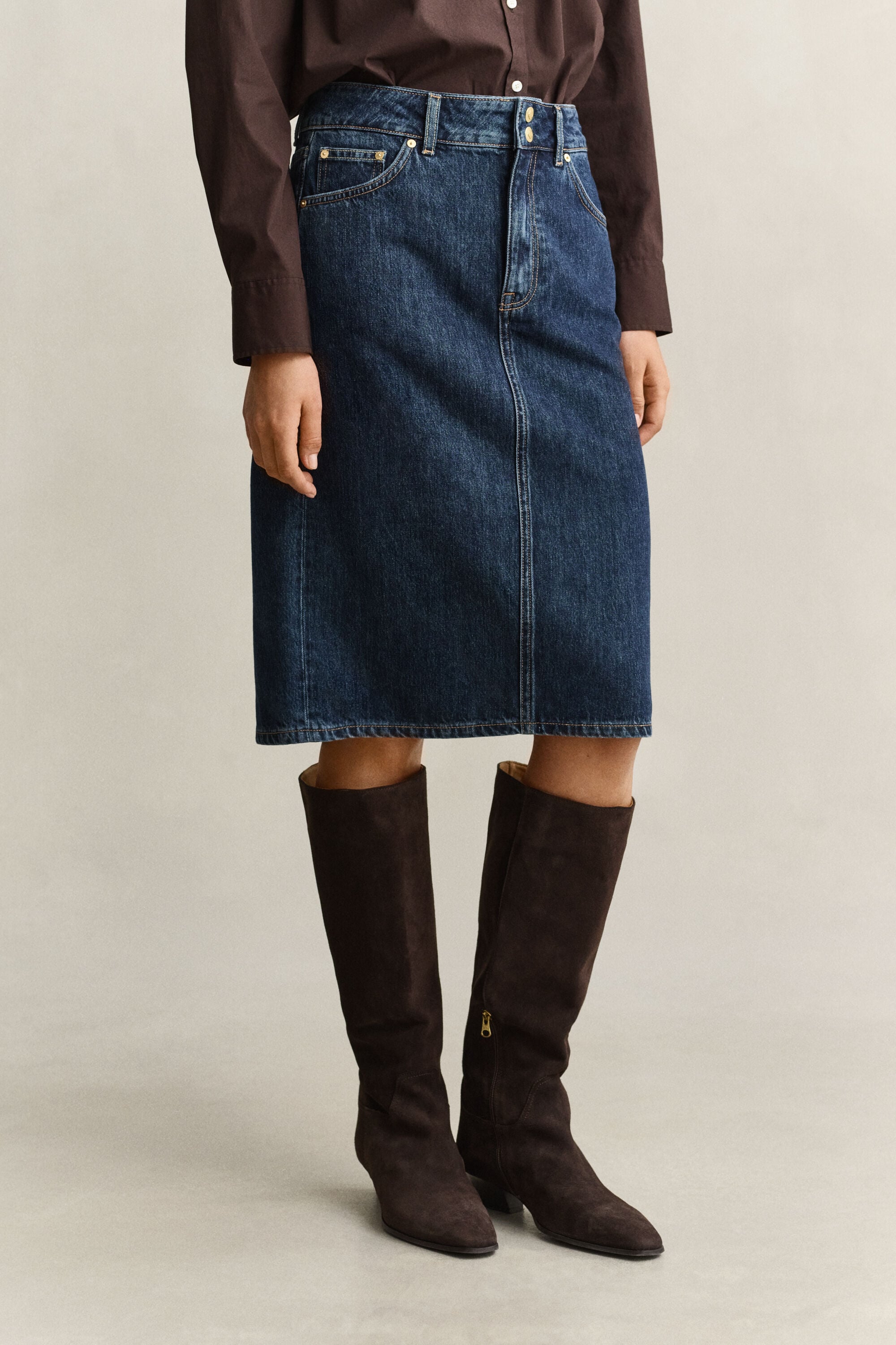 Jupe en denim