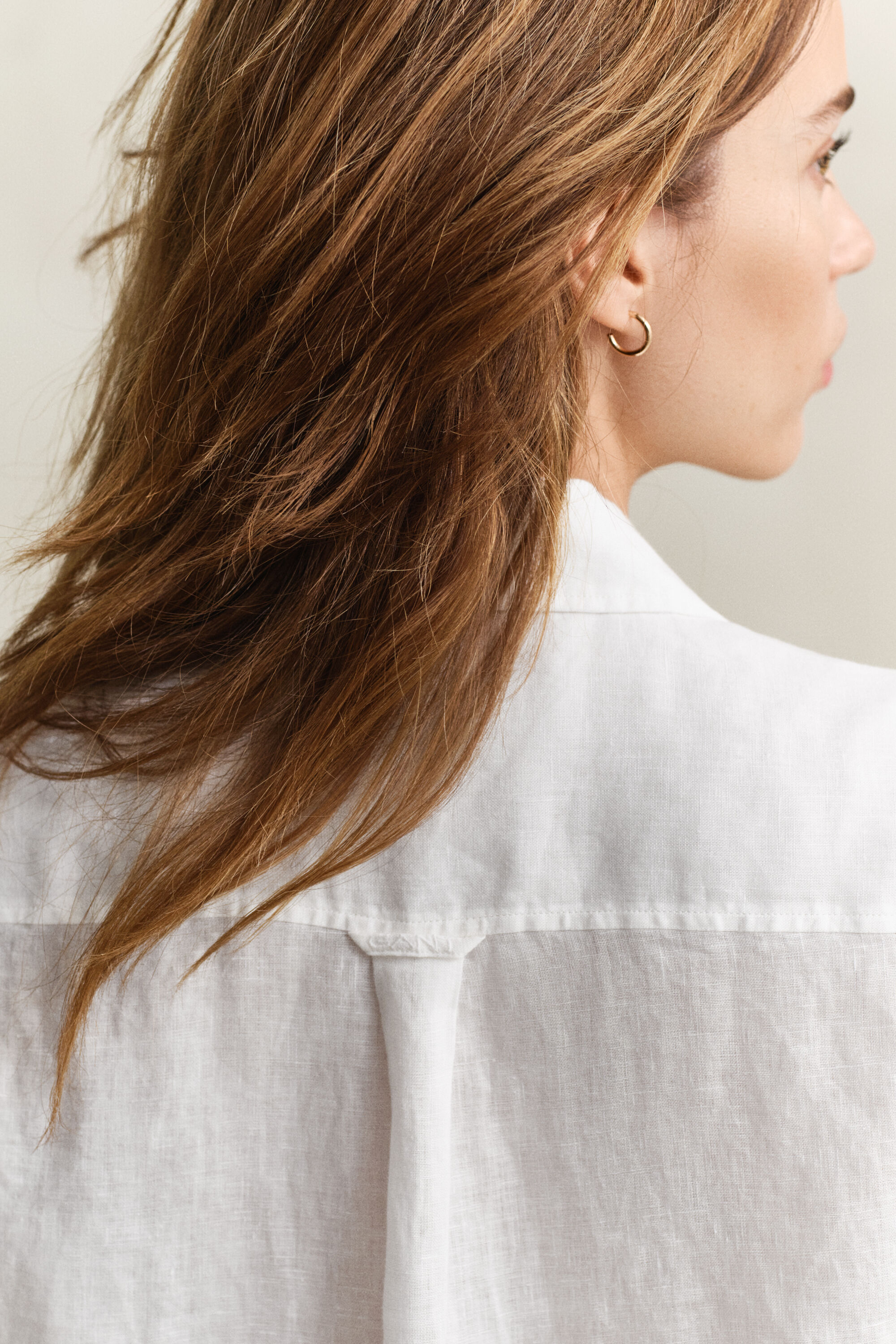 Chemise sans manches en lin