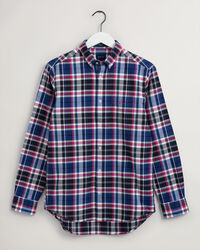 Chemise regular fit en coton Oxford &agrave; carreaux