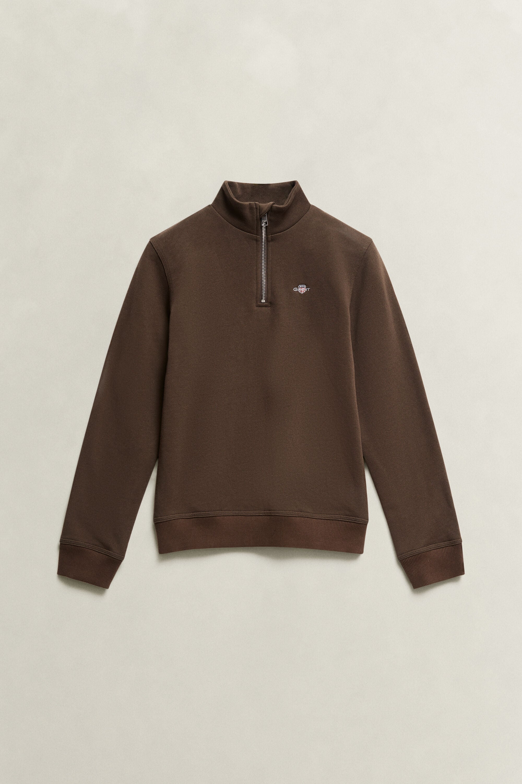 Sweat-shirt à demi-zip avec écusson Ado Garçon