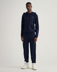 Sweat &agrave; capuche en maille