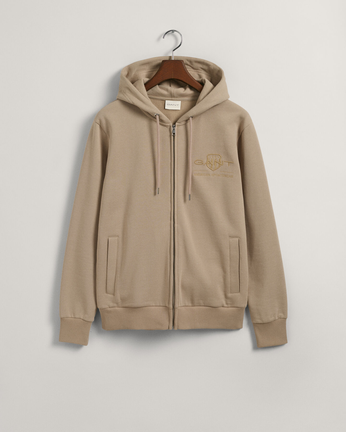 Sweat à capuche zippé Tonal Shield