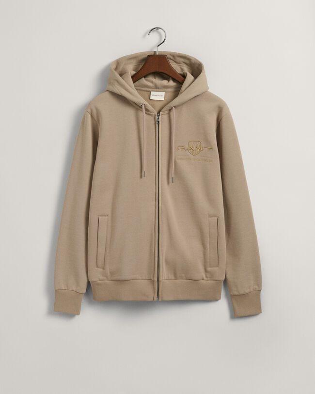 Sweat à capuche zippé Tonal Shield