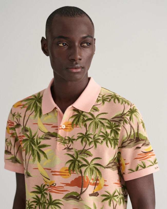 Polo Hawaiian Print