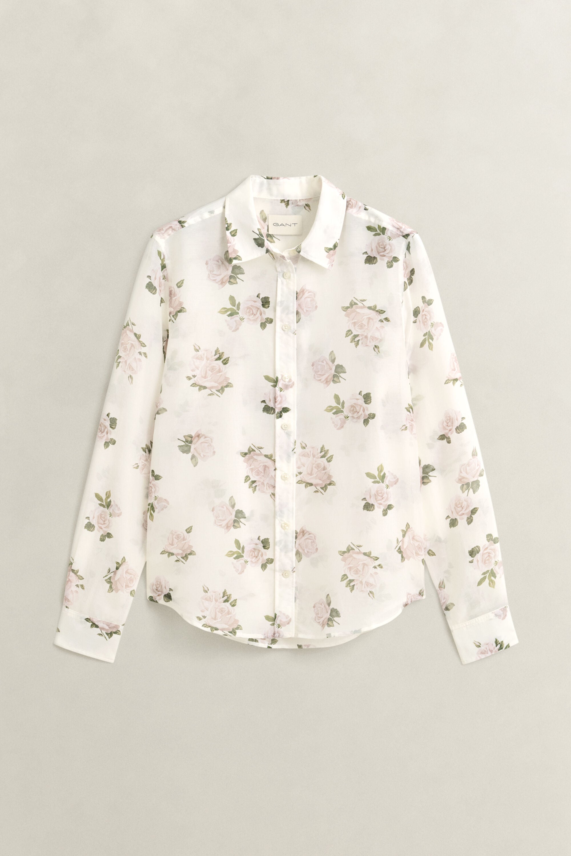 Chemise en coton et soie