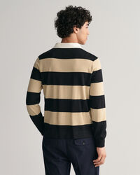 Rugger en laine m&eacute;rinos &agrave; larges rayures