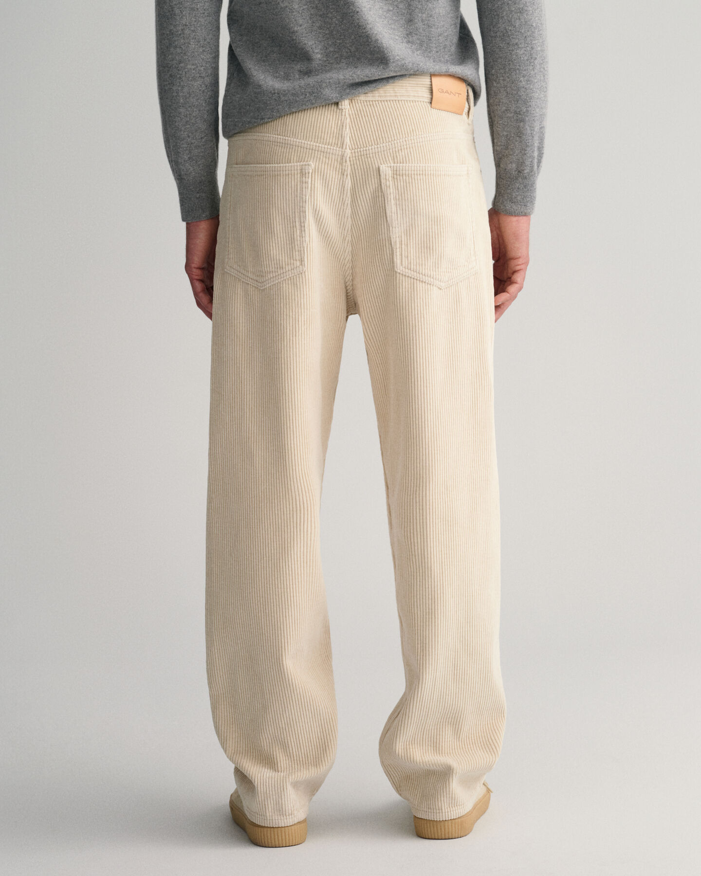 Jean ample en velours côtelé