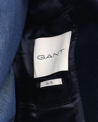 Veste de costume slim fit en velours côtelé