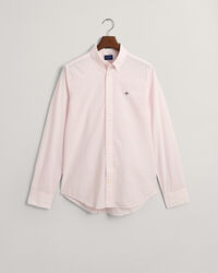 Chemise slim fit &agrave; pois et rayures Banker