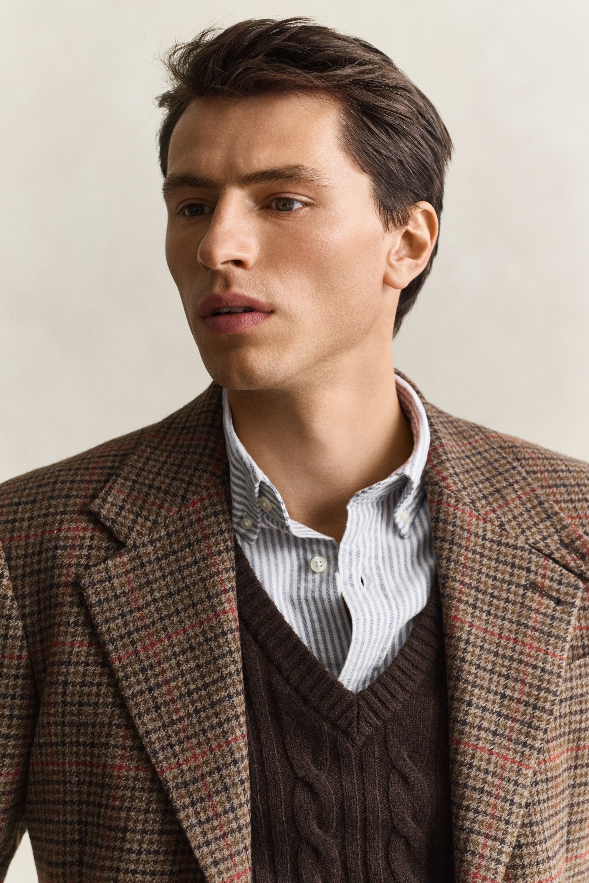 Veste sportive en tweed anglais