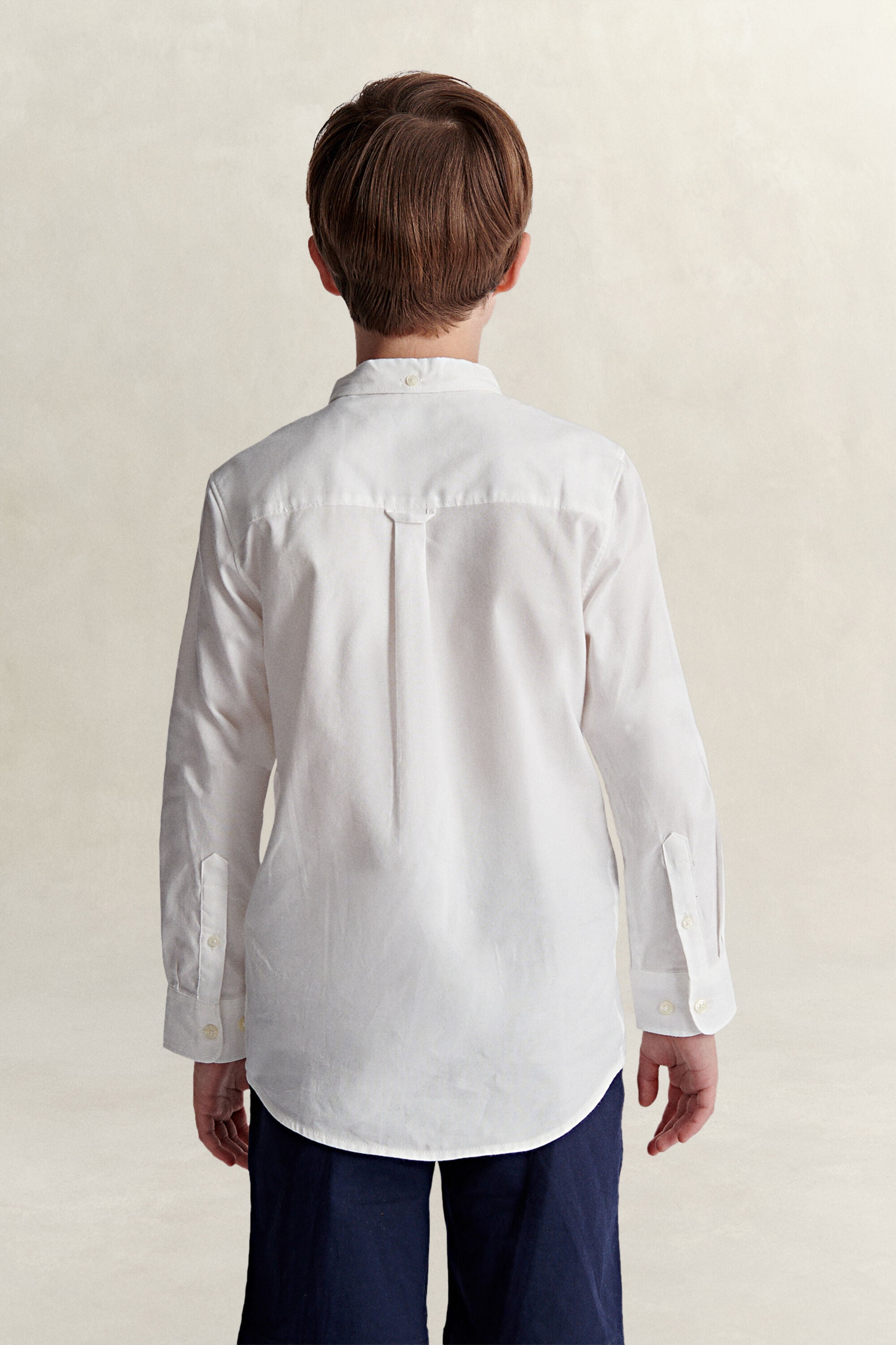 Chemise en coton Oxford Shield Ado Garçon