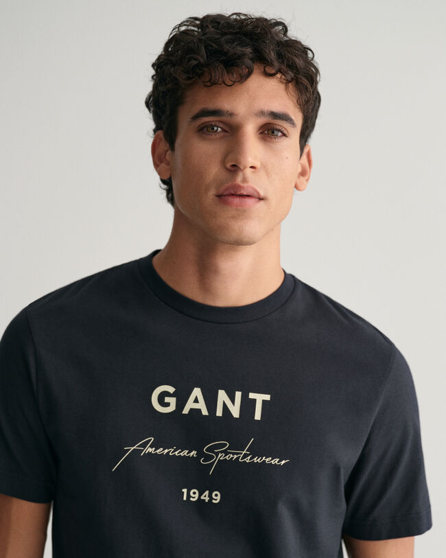 T-shirt imprimé GANT Script Graphic
