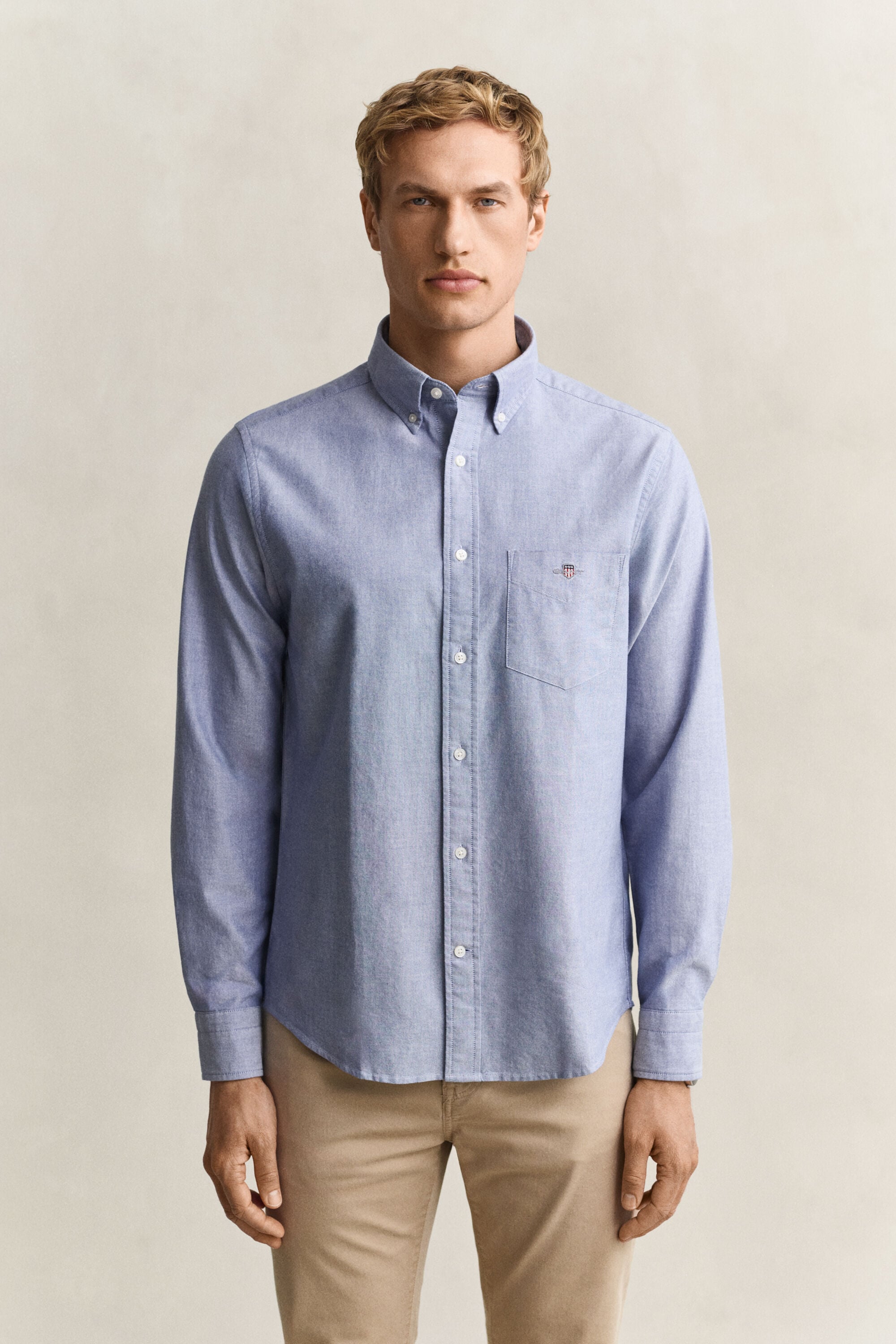 Chemise regular en coton Oxford classique