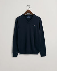 Pull col V en laine d'agneau ultrafine