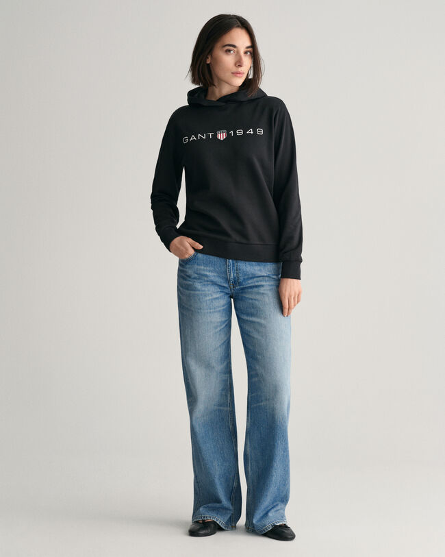 Sweat &agrave; capuche imprim&eacute; Archive Shield