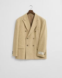 Veste de costume coupe décontractée à chevrons effet moucheté