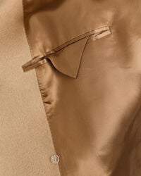 Manteau à boutonnage croisé en laine