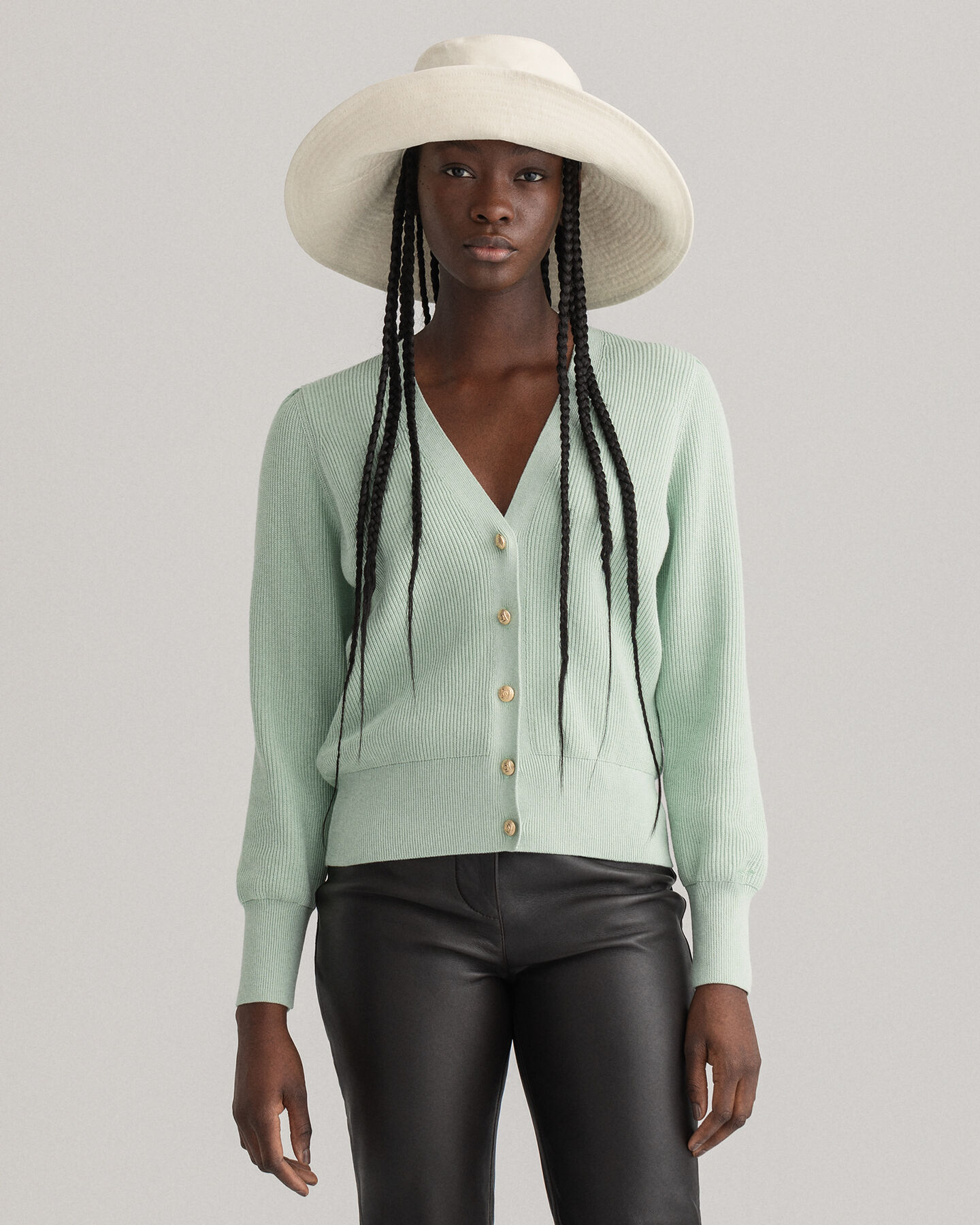 Cardigan en coton c&ocirc;tel&eacute;