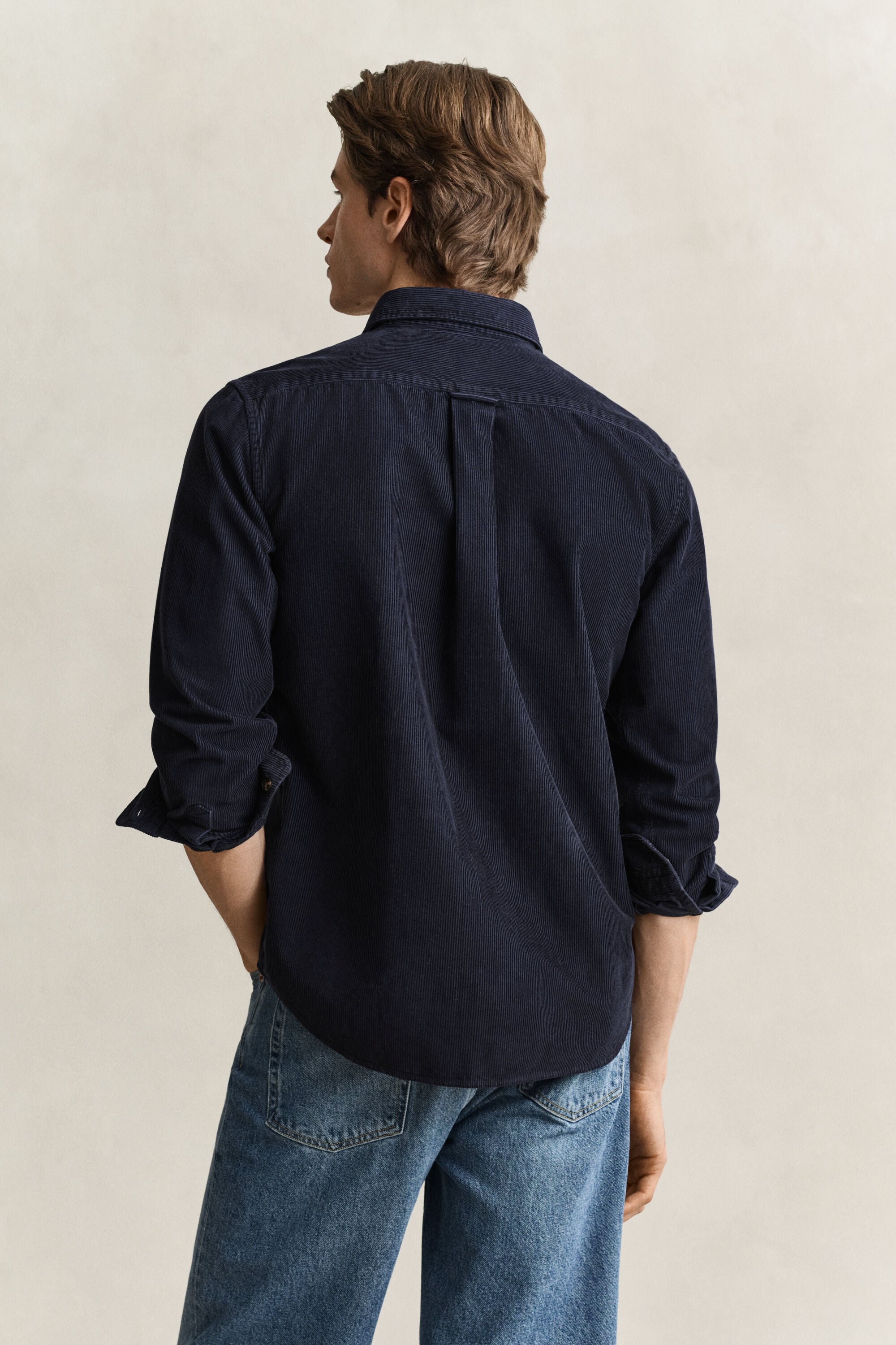 Chemise en velours côtelé