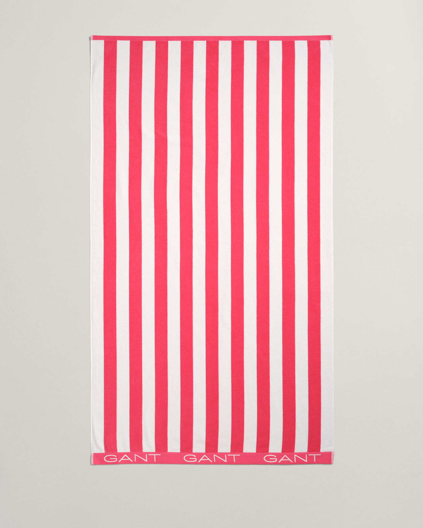 Serviette de plage à rayures en colour-block