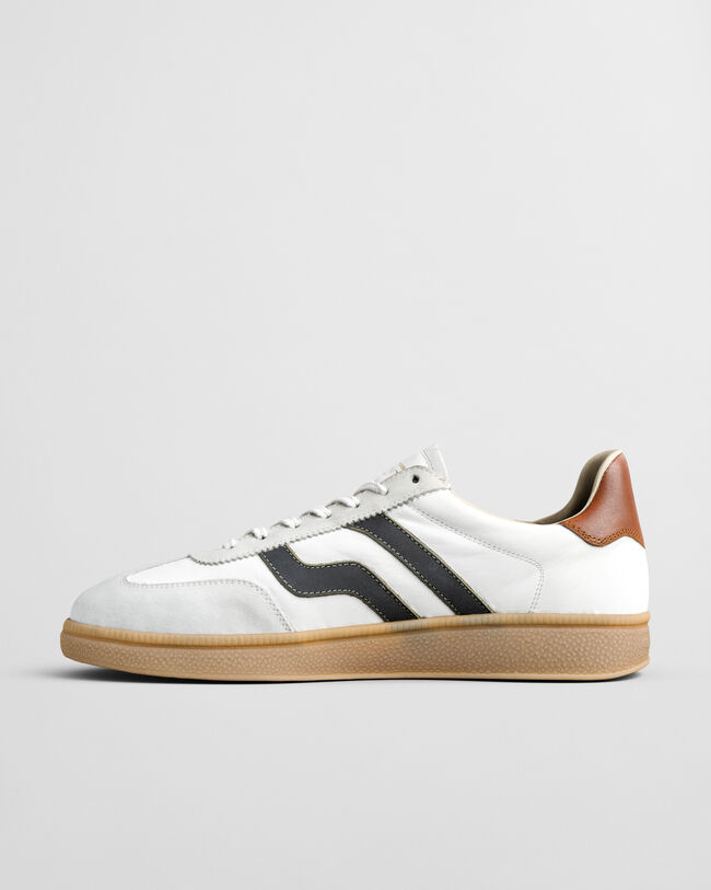 Baskets en daim et cuir Cuzmo