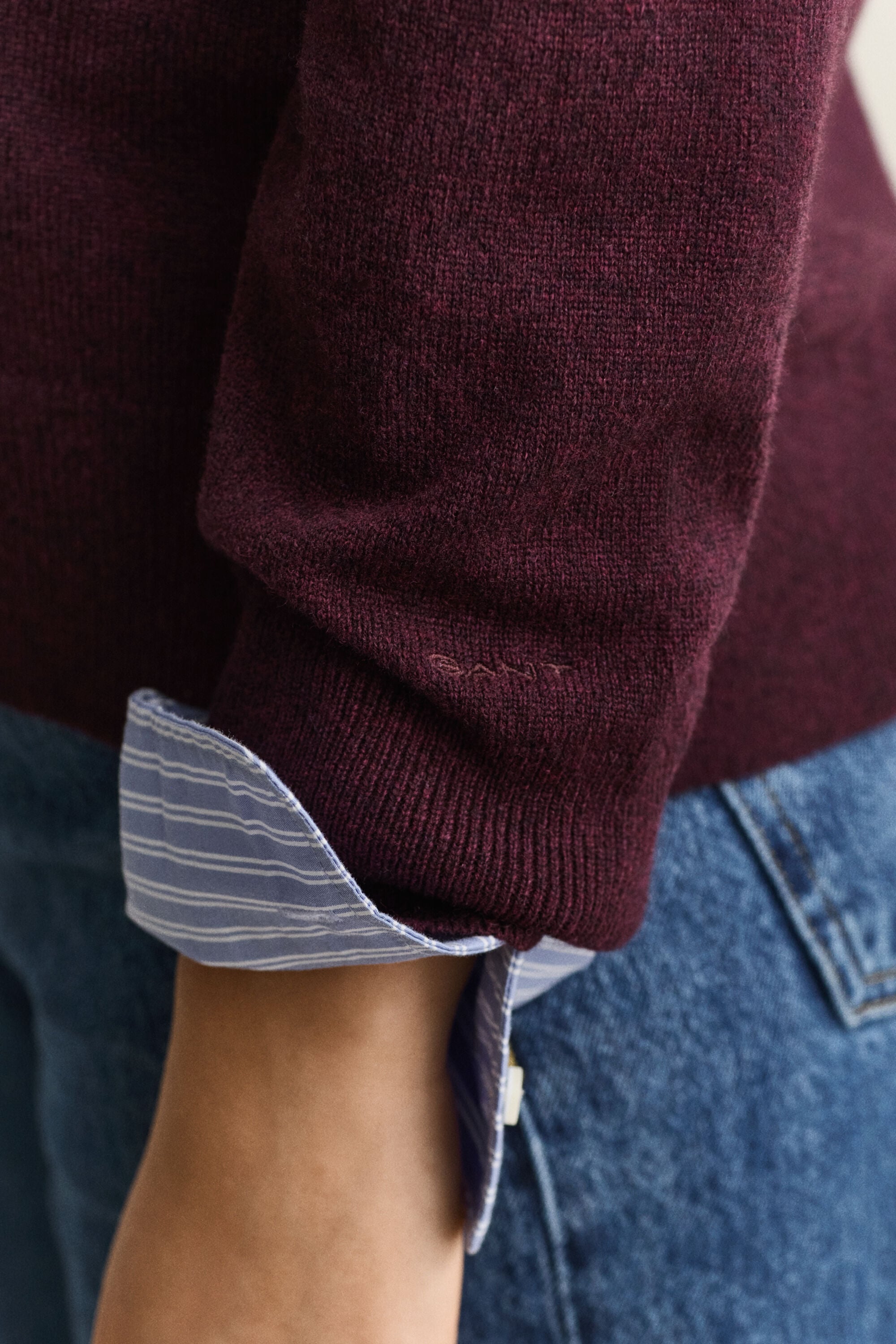 Cardigan en laine d'agneau ultrafine