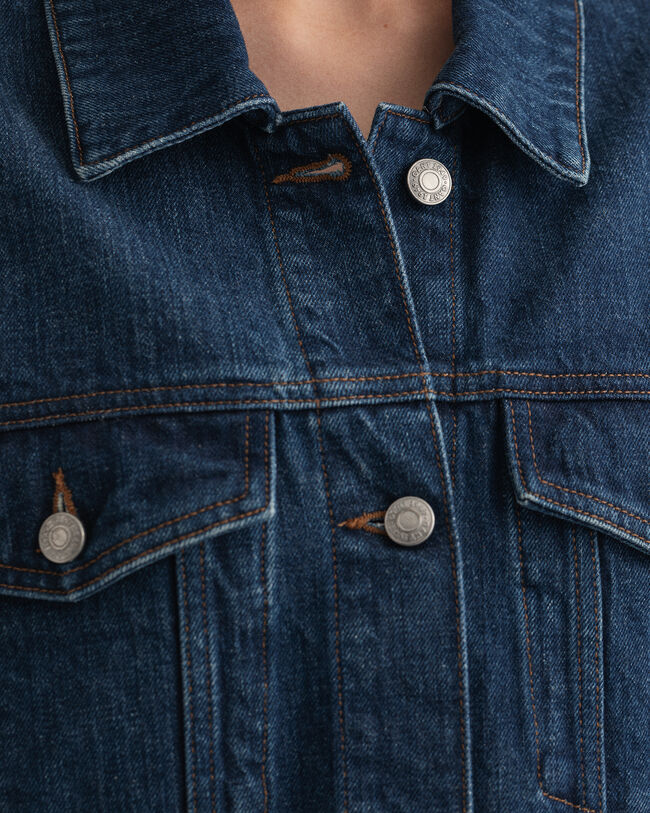 Veste en denim ultra-ample