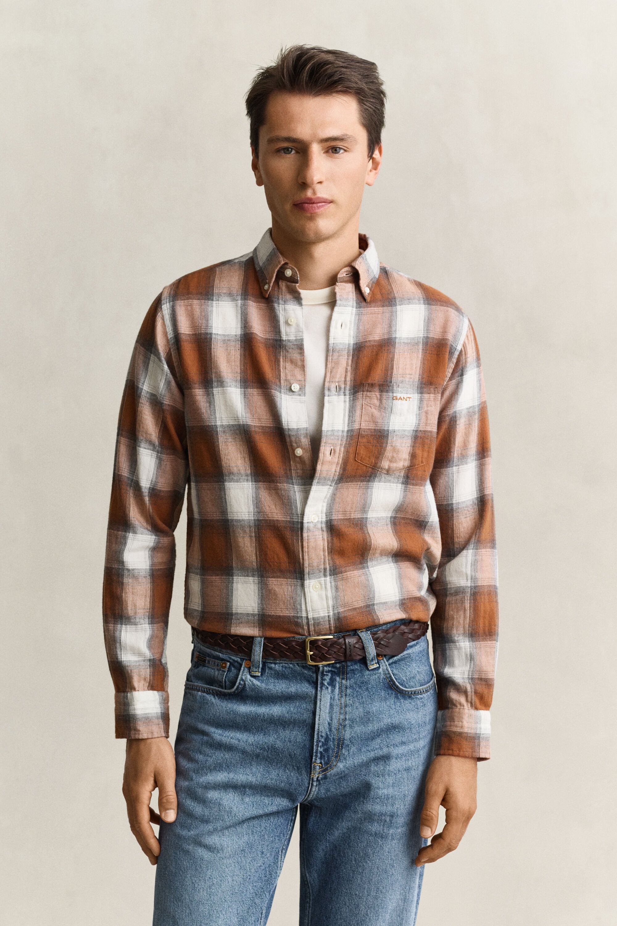 Chemise en flanelle à carreaux Windblown