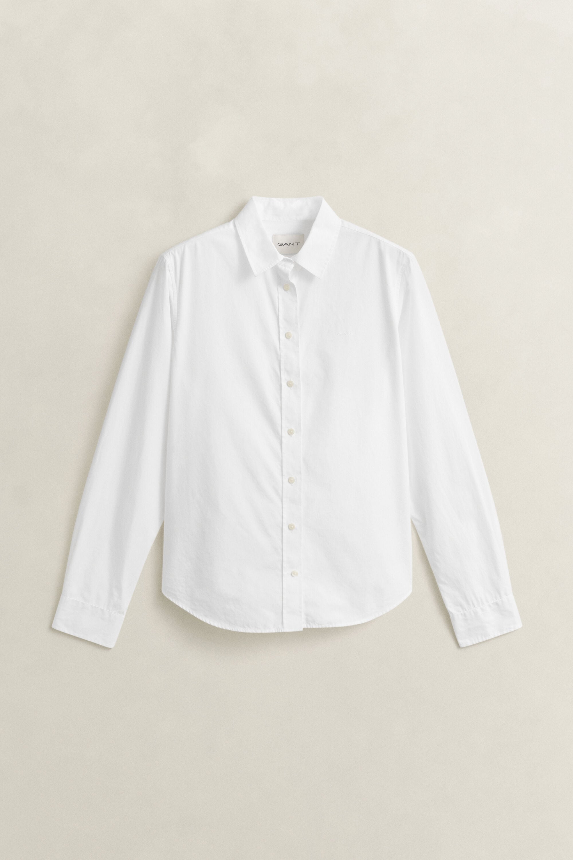 Chemise regular classique en popeline