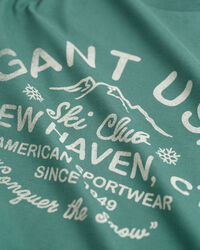 T-shirt sports d&rsquo;hiver GANT Graphic