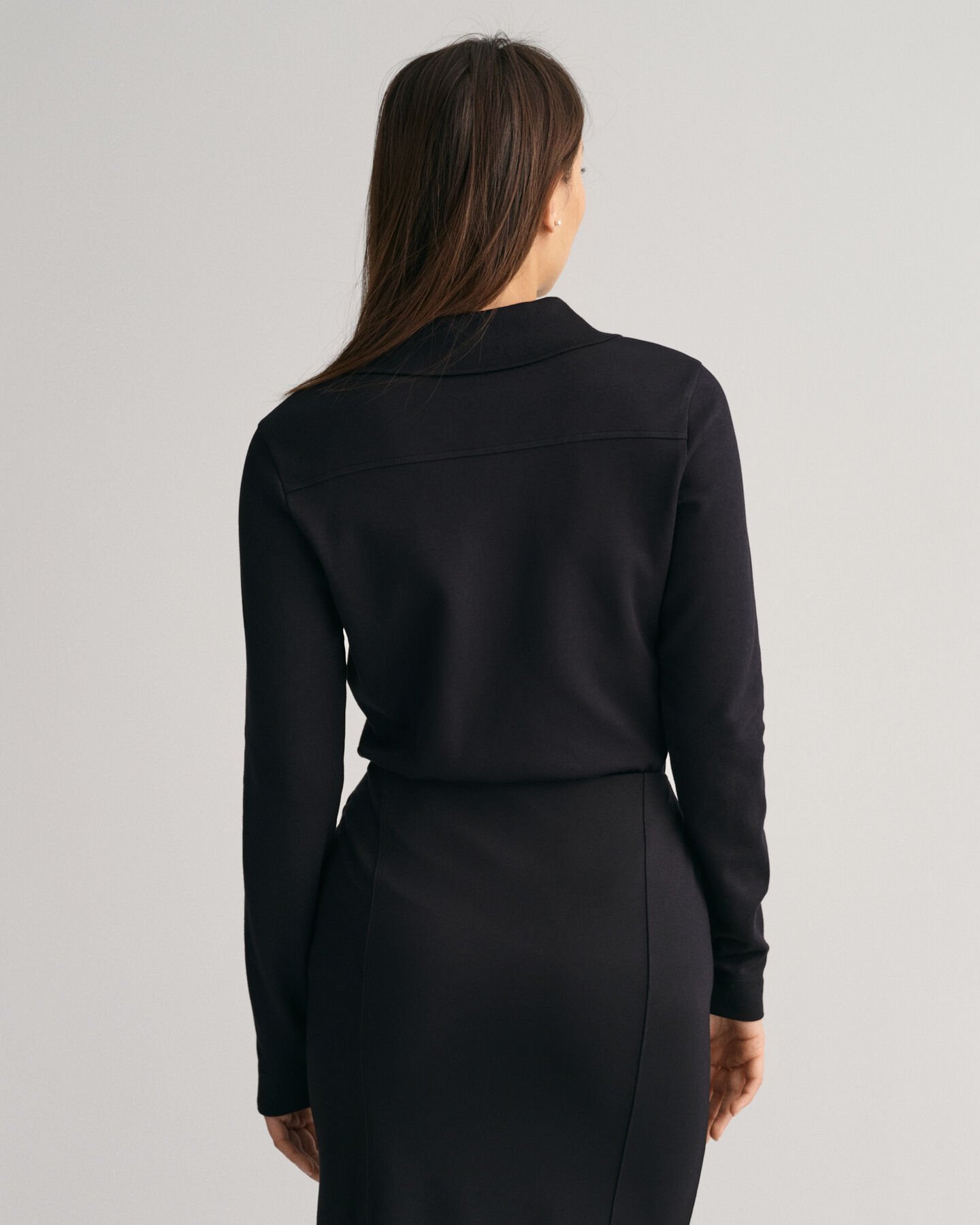 Chemise style polo slim fit en jersey