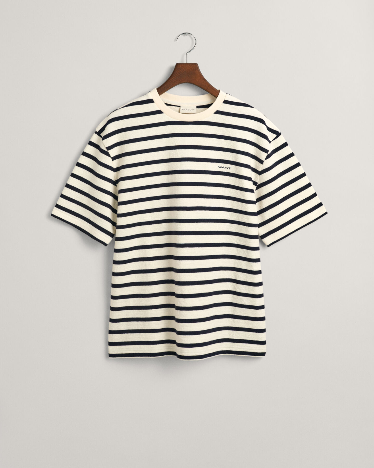 T-shirt &agrave; rayures textur&eacute;