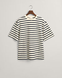 T-shirt &agrave; rayures textur&eacute;