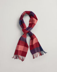 Écharpe à carreaux multicolores