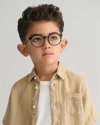 Chemise &agrave; manches courtes en lin Kids