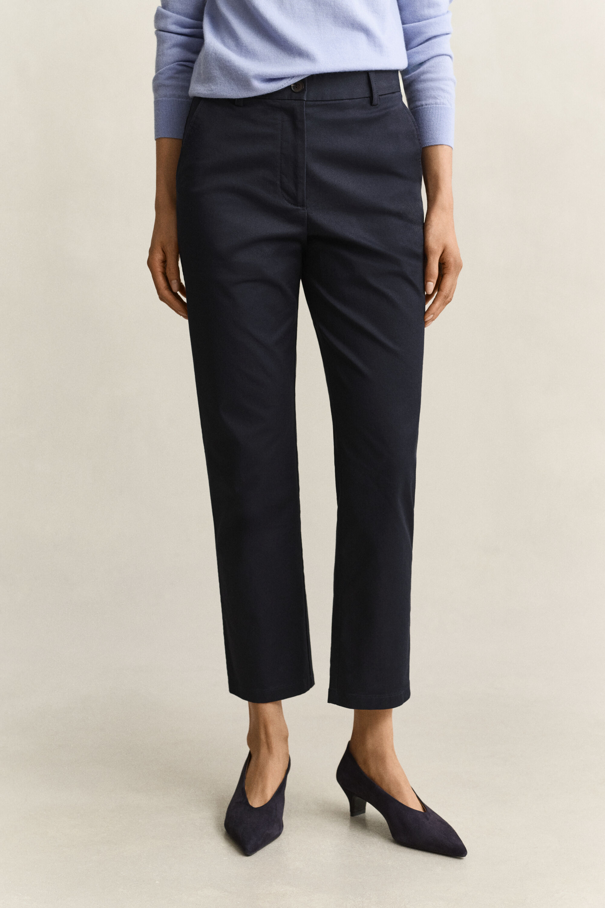 Pantalon chino slim classique