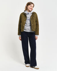 Jean relaxed fit en velours c&ocirc;tel&eacute;