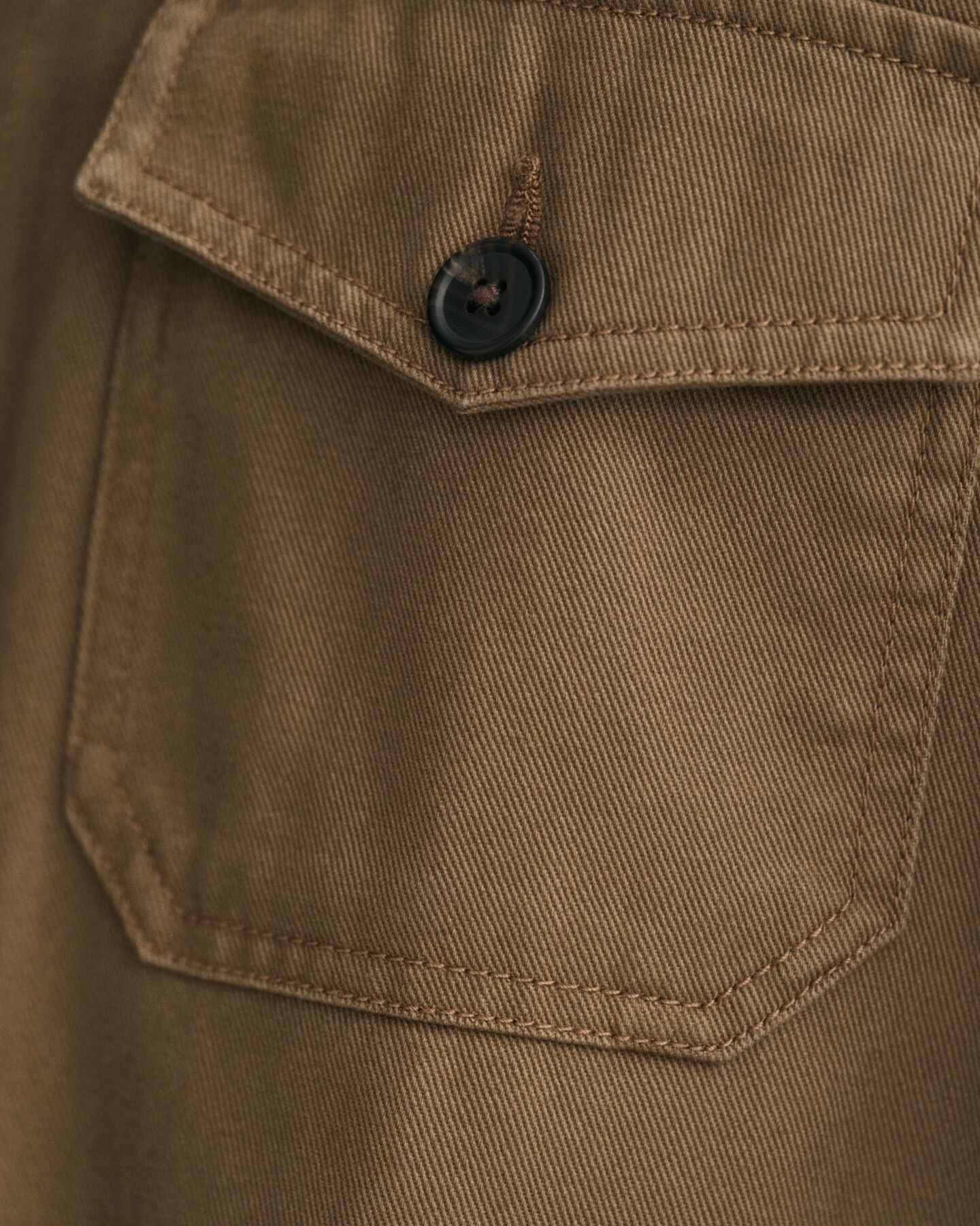 Surchemise en sergé brossé