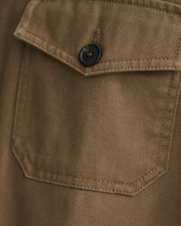 Surchemise en sergé brossé