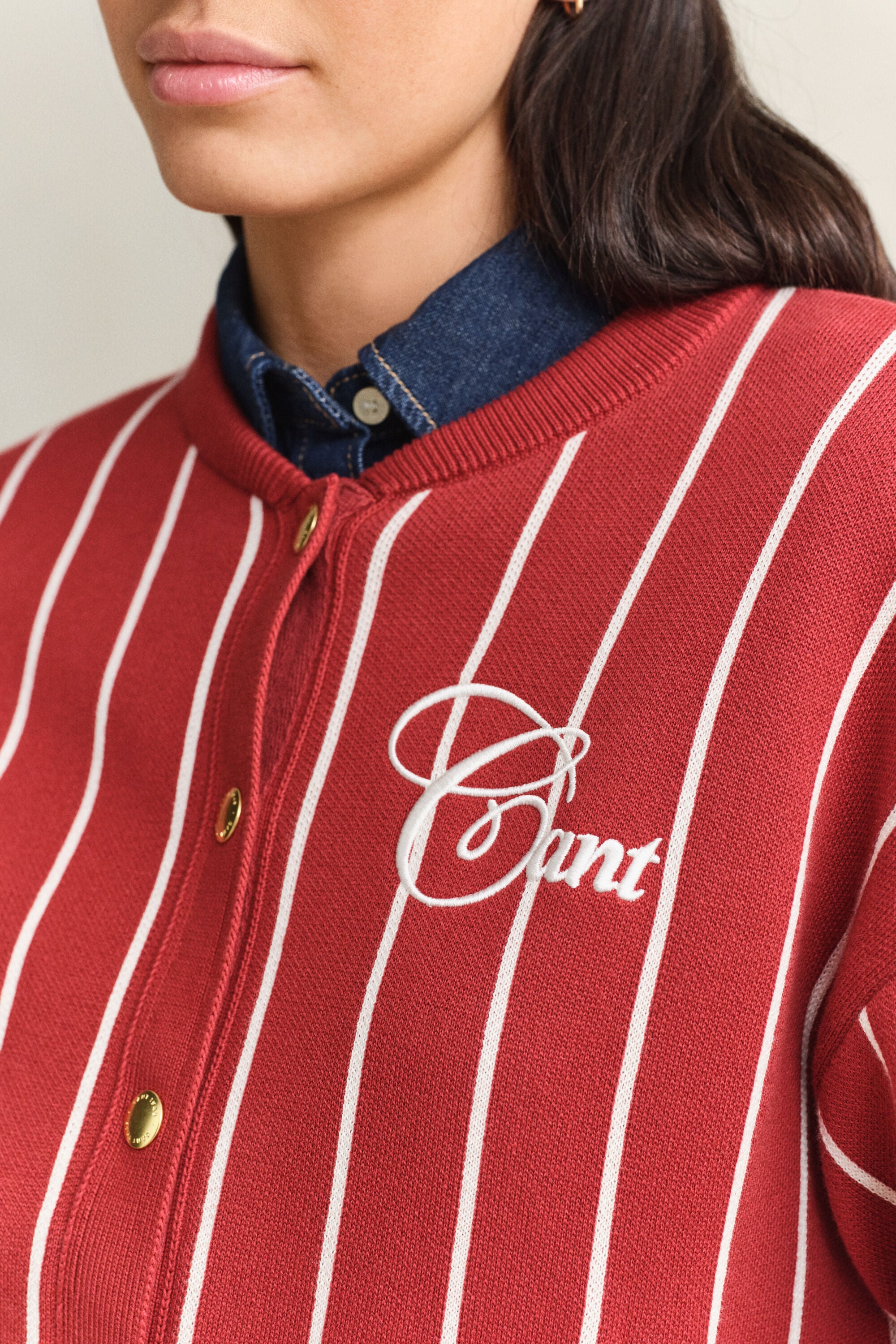 Veste Varsity de Gant en maille