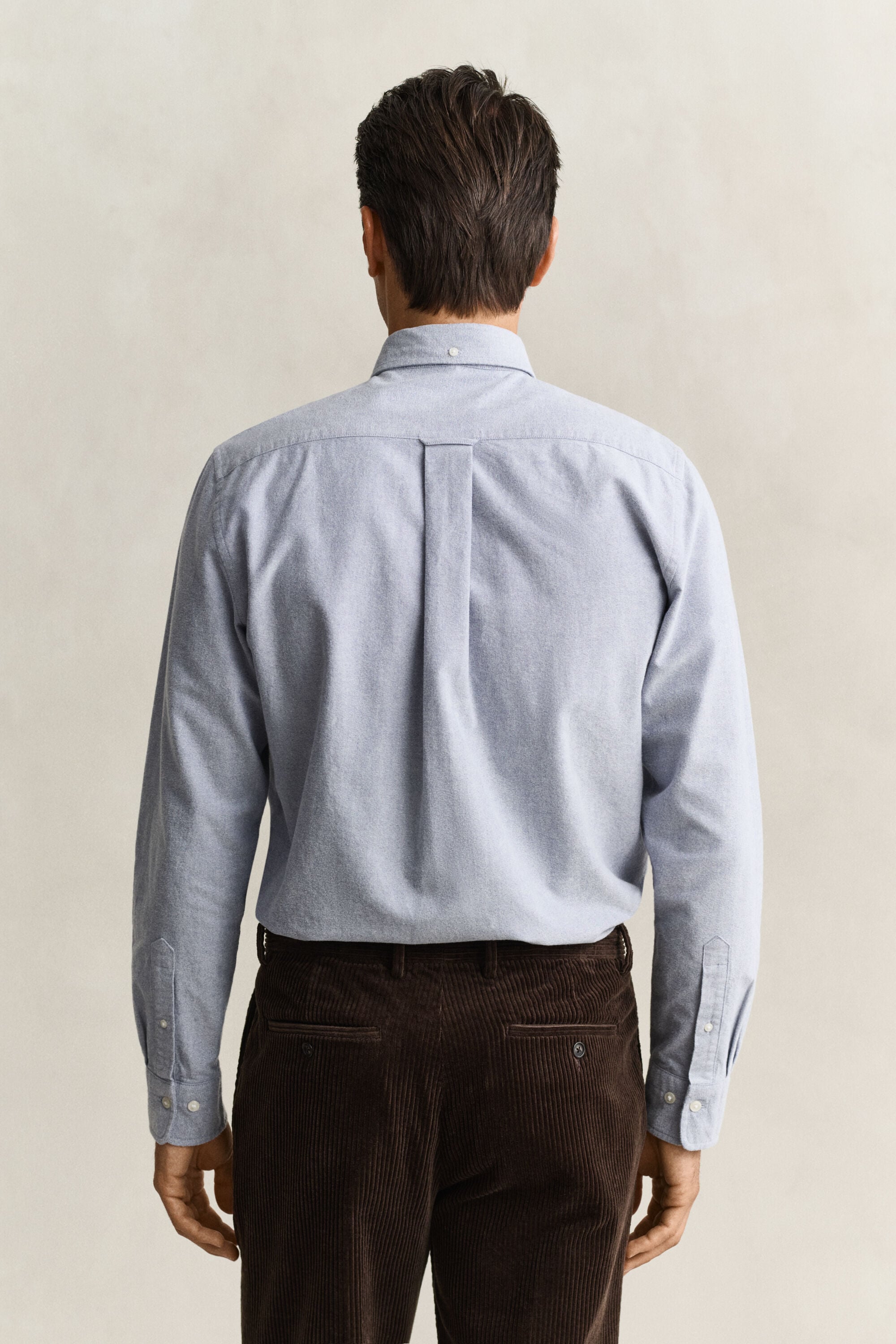 Chemise en coton Oxford brossé