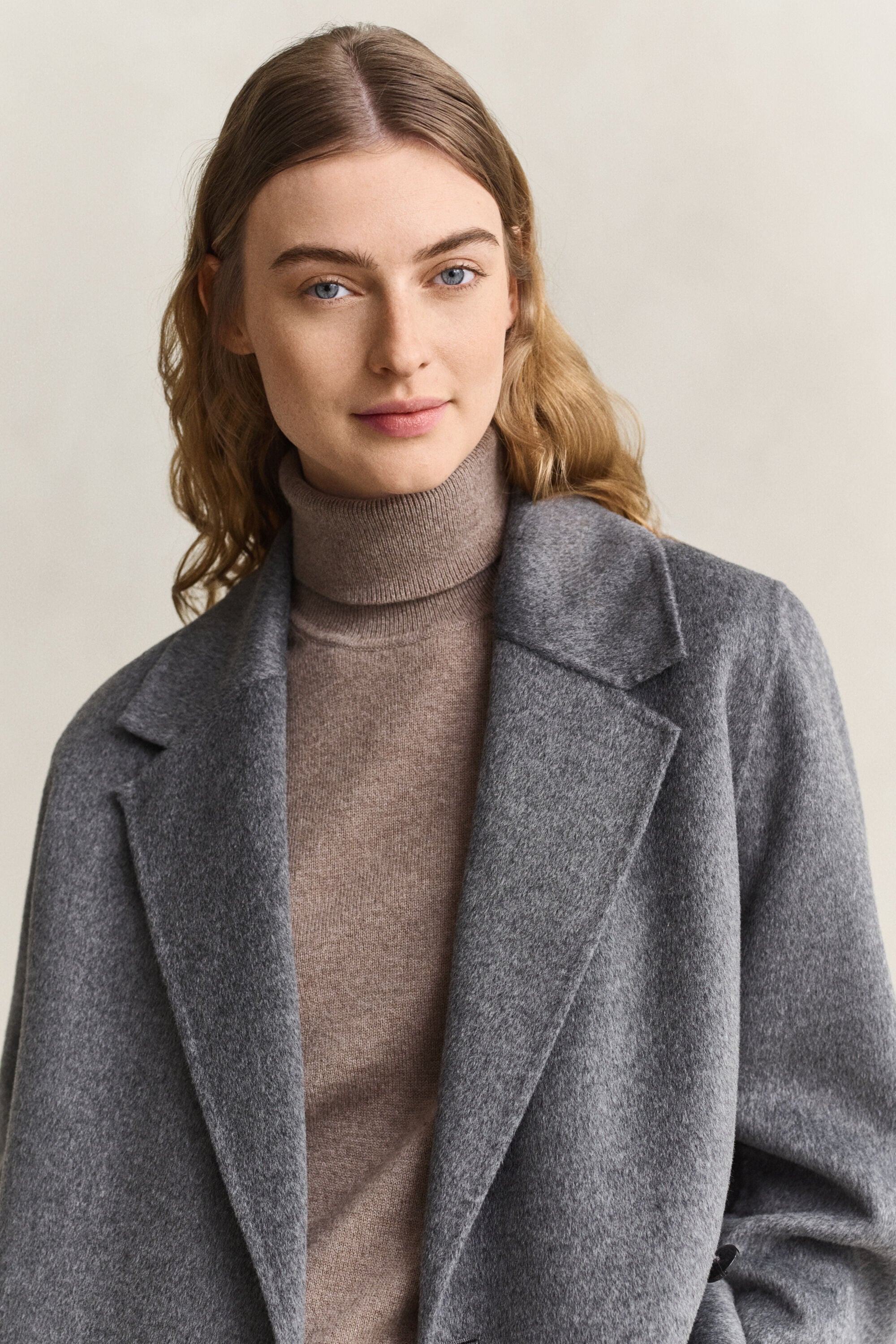 Veste cousue main avec ceinture