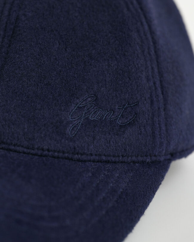 Casquette en molleton brillant