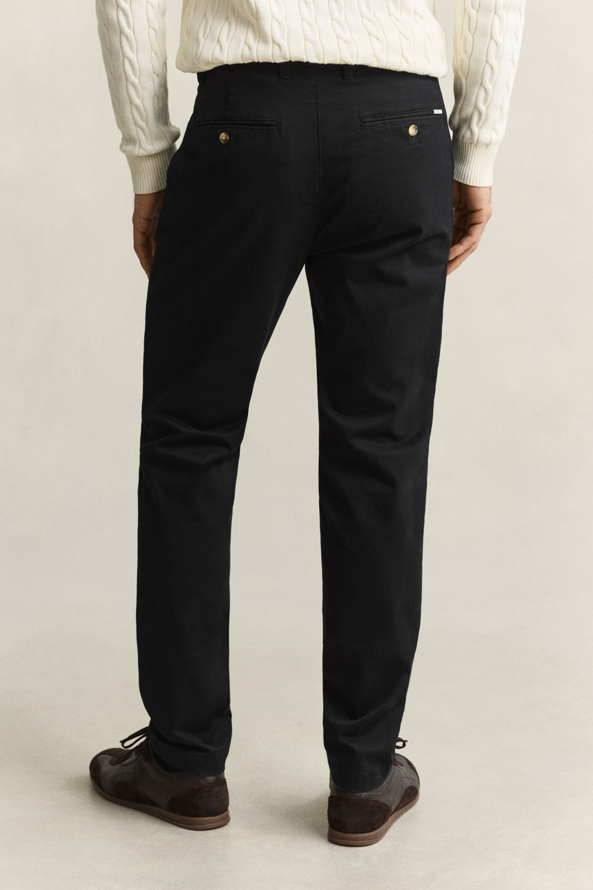 Pantalon chino classique coupe slim