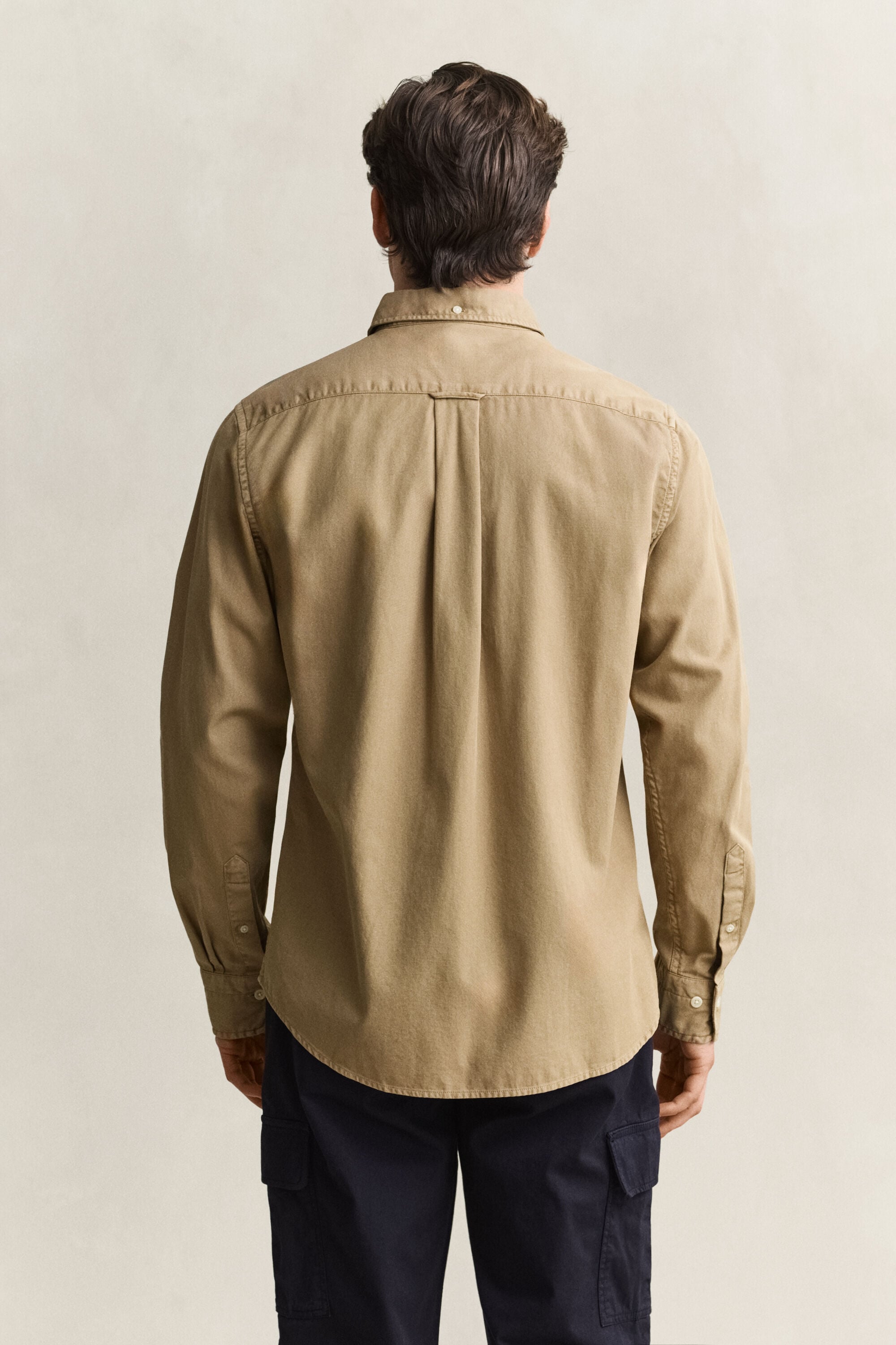 Chemise coupe regular en sergé