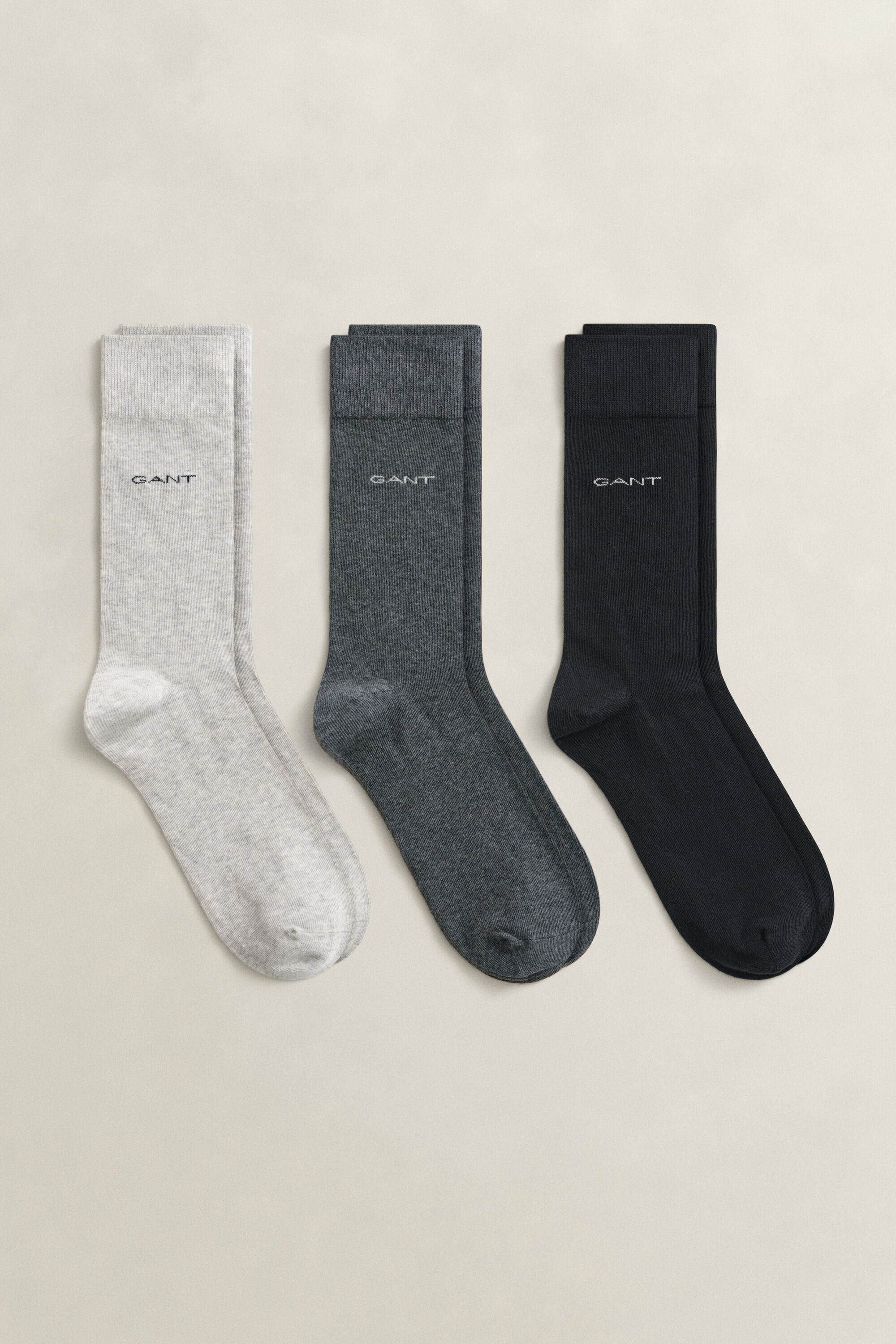 Lot de 3 paires de chaussettes douces en coton
